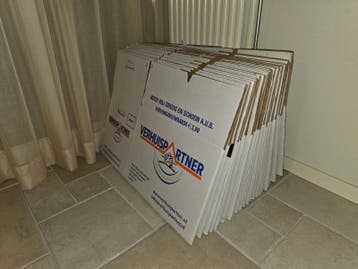 28 gebruikte verhuisdozen - gratis af te halen