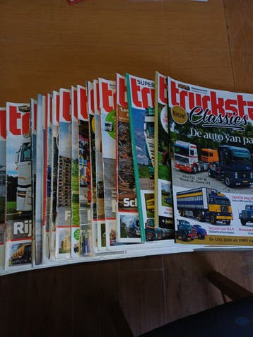 Stapel Truckstar tijdschriften - diverse edities