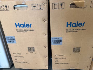 Haier Air Conditioner Buitenunit - 1 jaar oud, in doos