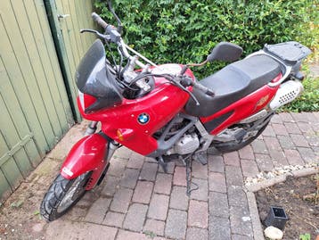 BMW F650 Funduro - rijdt momenteel niet