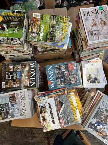 Diverse Woon- en Lifestyle Magazines: Landleven, Stijlvol Wo