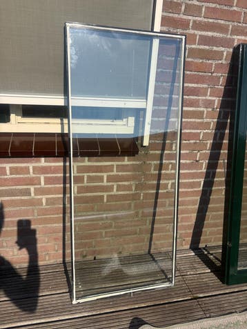 Dubbel glas voor in buitendeur