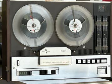 Philips N4414 Stereo Bandrecorder - Vintage Hifi