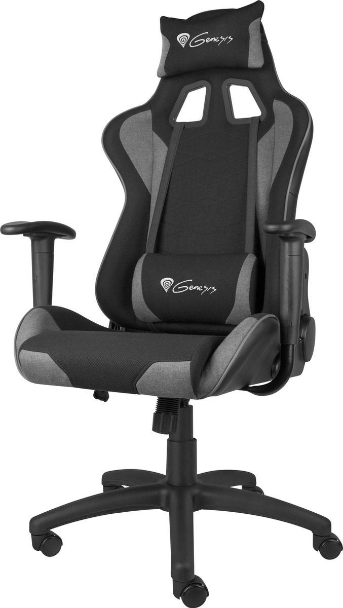 Genesis Nitro 440 Gaming Stoel–Gratis–Zwart/Grijs