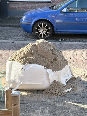 Gratis ophoogzand
