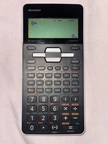 Professional scientific calculator SHARP EL-W531TH. 25€