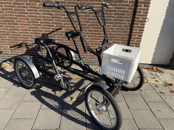 Duo fiets 4 wielen in perfecte staat