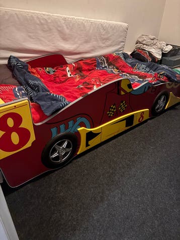 Kinderbed raceauto - Cars thema