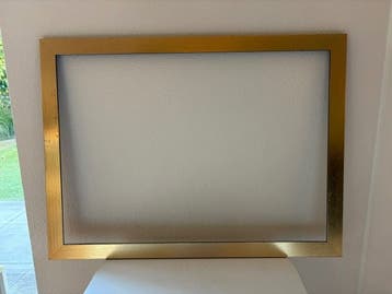 Gouden fotolijsten voor een feestje