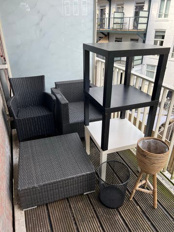 Gratis tuinmeubels, ikea LACK bijzettafels, tv-meubel