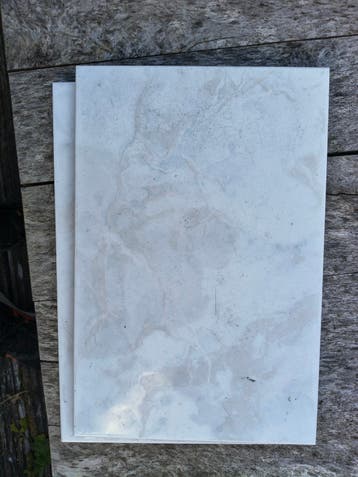 Tegels 25x35 cm - Marmerlook