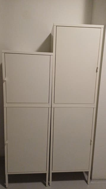 ijzeren ikea kastjes