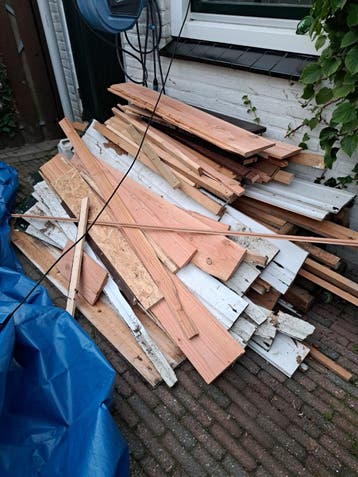 Diverse partij sloophout - Ideaal voor projecten