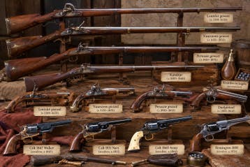 gezocht antiek vrijgesteld wapen
