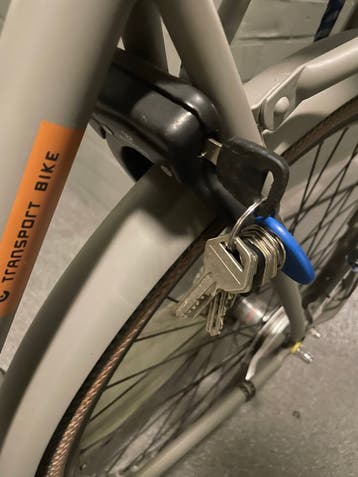 Cortina U4 Transportfiets - Grijs - Gebruikt