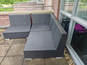 gratis wicker tuinset met kussens