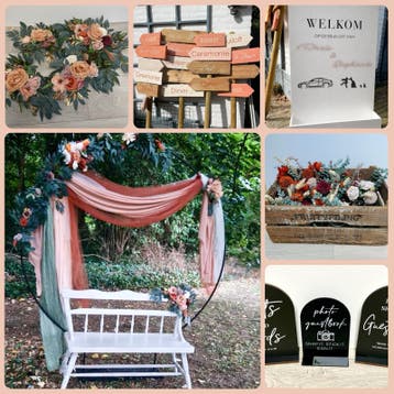 Complete set bruiloftsdecoratie