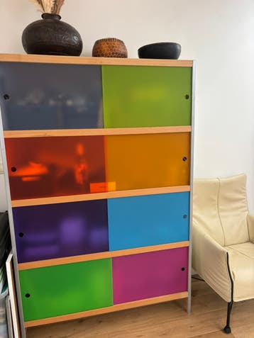 Kewlox Opbergmeubel; ZGAN, multi color GRATIS