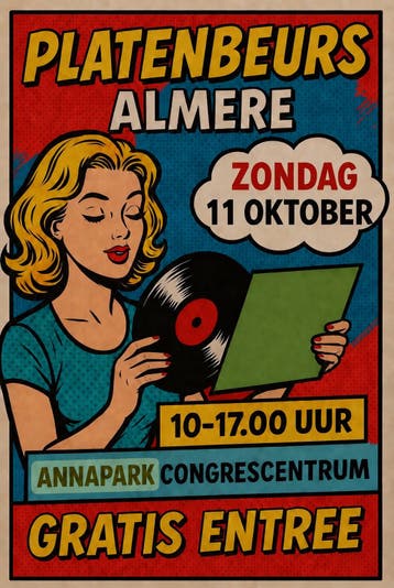 Platenbeurs Almere zondag 11 oktober Annapark