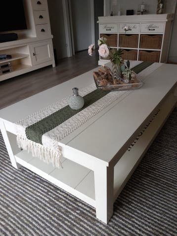 Witte salontafel