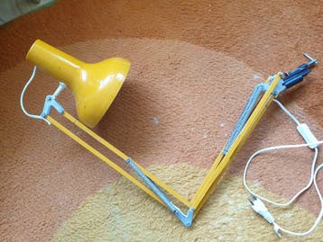 GRATIS – Mooie architectenlamp, bureaulamp – retro seventies