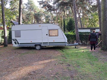 Chateau Calista 450 caravan met wintervaste voortent