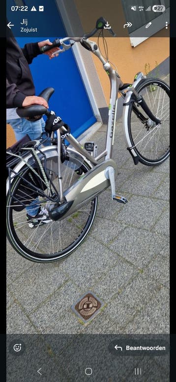 Gazelle mooie dames fiets goed onderhouden