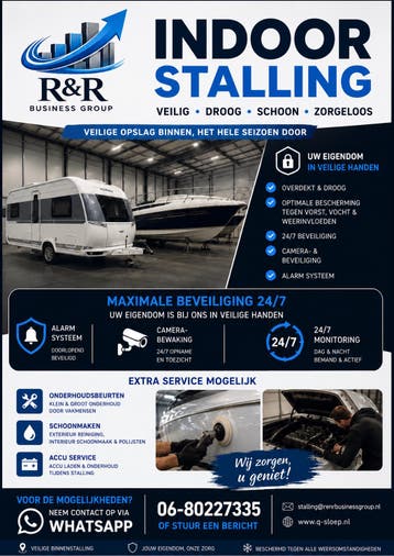 INDOOR STALLING – VEILIG, DROOG & ZORGELOOS