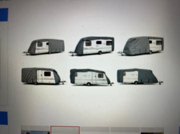 Luxe caravan hoes 640 x 235 x 220