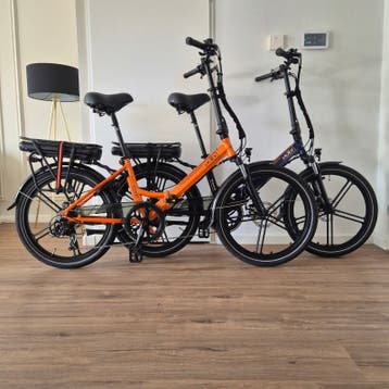 2x Z.G.A.N Lacros S400XL elektrische vouwfietsen (24inch)