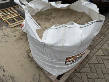 BigBag ophoogzand 1200kg GRATIS