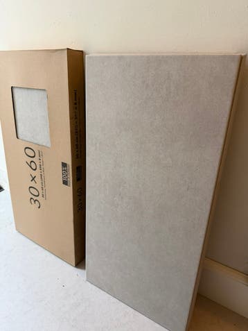 Vloertegels 30 x 60cm - 2m2