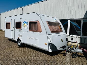 KNAUS SUDWIND 500EU - ENKELE BEDDEN - MOVER - VOORTENT