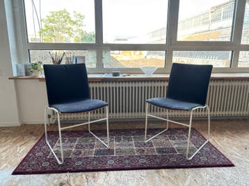 4x Stoelen metaal eettafelstoel GRATIS