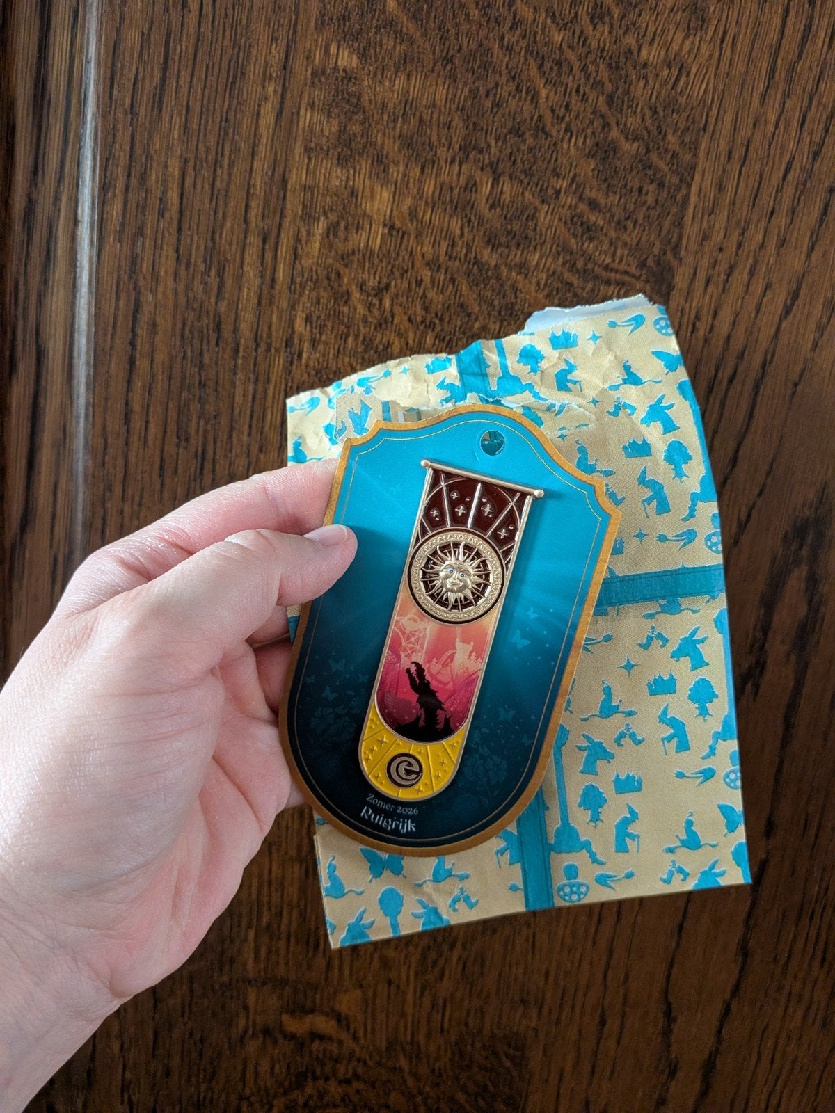 Efteling Zomer 2026 Ruigrijk Pin !RUILEN!