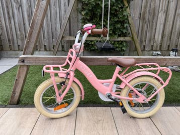 SJOEF Kinderfiets Roze - Zo goed als nieuw