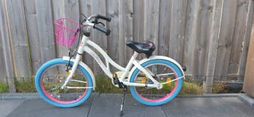 Alpina kinderfiets 18 inch met mandje