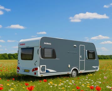 Dethleffs Camper 2007, airco, 3jr oude Isabella voortent