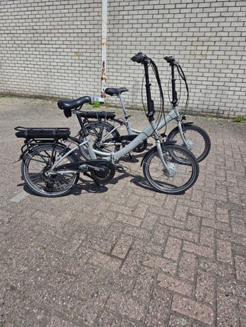 Setje formula elektrische vouwfietsen zeer nette fietsen