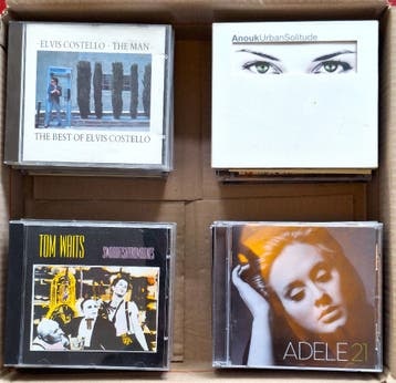 Muziek-Cd's vanaf de 70-er jaren