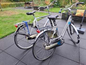 Dames en herenfiets gratis af te halen