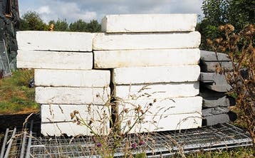20 Polystyreen (piepschuim, tempex) blokken