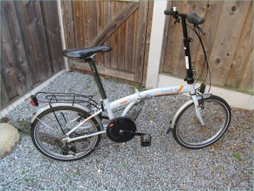 Dahon vouwfiets 20 inch met opberg tas
