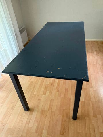 GRATIS houten tafel- landelijke/rustieke stijl 180cmx80cm