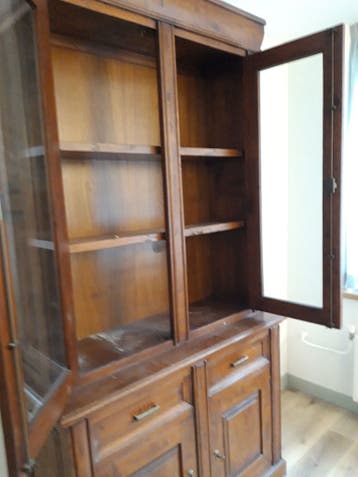 Massief eiken kast