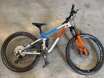 Fiets cube frame 16 maat 27,5 full suspension