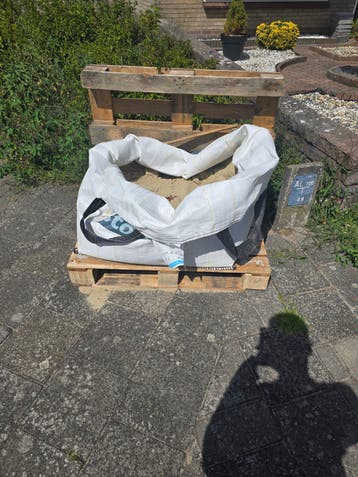 Ophoogzand in big bag