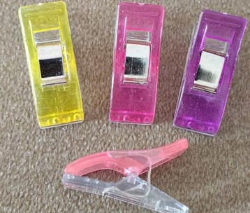 Naaiklemmen - Set van 4 stuks- Knijpertjes