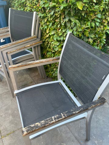 Stapelbare tuinstoelen