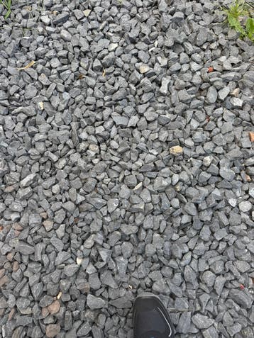 Tuin grof griend ( kiezels ) kleur grijs
